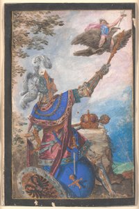 Allegori om maleri under huset Habsburg af Bartholomäus Strobel d.Y.
