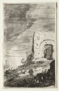 Caracalla-badene af Bartholomeus Breenberg