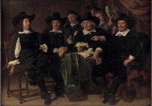 Forstanderne for armbrøstskyttelauget af Bartholomeus van der Helst