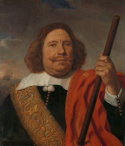 Egbert Meeuwsz Cortenaer (1605-65), viceadmiral, Admiralty of the Maas, Rotterdam af Bartholomeus van der Helst