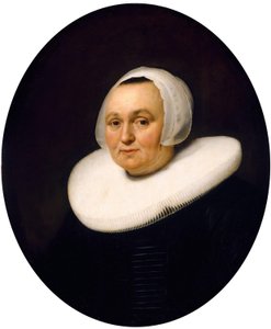 Portræt af Maritge Jansdr Pesser (ca. 1593-1649) af Bartholomeus van der Helst