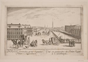 Frederiksholms kanal, t.v. Prinsens Palæ