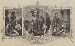 Murillos spanske bondedrenge og blomsterpige af Bartolomé Esteban Murillo