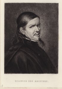 Portræt af Bartolome Esteban Murillo af Bartolomé Esteban Murillo