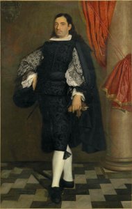 Portræt af en herre på 34 år, formentlig et medlem af Ostigliani-familien af Bartolomé Esteban Murillo