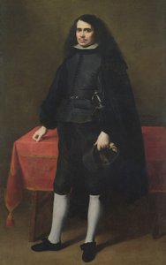 Portræt af en herre i ruffkrave, ca. 1670