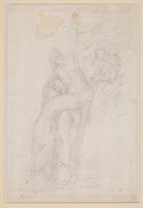 Sankt Frans omfavner den korsfæstede Kristus af Bartolomé Esteban Murillo
