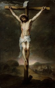 Korsfæstelsen, ca. 1675. af Bartolomé Esteban Murillo