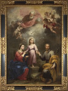 De himmelske og jordiske treenigheder Pedroso Murillo, ca. 1680