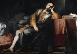 History of the foundation of Santa Maria Maggiore in Rome: the dream of the patriciandani af Bartolomé Esteban Murillo