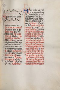 Missale: Fol. 173: Musik for Alleluia etc. i begyndelsen af påsken, 1469.