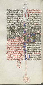 Missale: Fol. 208v: Kristi himmelfart, 1469. af Bartolomeo Caporali