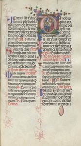 Missal: Fol. 262: Sankt Thomas, 1469. af Bartolomeo Caporali