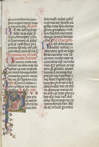 Missale: Fol. 287: Johannes Døberen, 1469. af Bartolomeo Caporali
