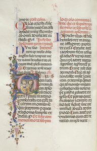 Missale: Fol. 290v: De hellige Peter og Paulus, 1469. af Bartolomeo Caporali