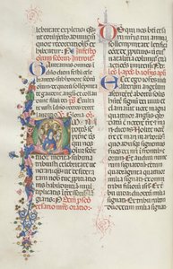 Missale: Fol. 322v: Jomfruen blandt apostlene og de hellige, 1469. af Bartolomeo Caporali
