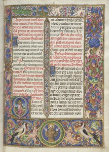 Missale: Fol. 9: Ordo Missalis fulde grænser, 1469