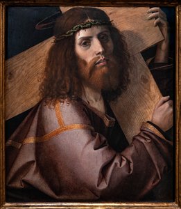 Kristus bærer korset, første årti 1500-tallet (olie på panel)