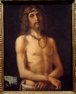 Ecce homo Maleri af Bartolomeo Montagna (1450-1523) 1400-tallet søn. 0,55x0,43 m