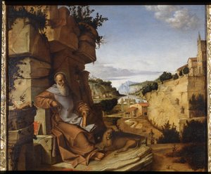 Sankt Hieronymus i ørkenen, 1500-02