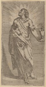 Sankt Johannes Evangelisten af Bartolomeo Passarotti