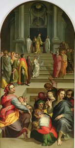 Præsentationen af Mary af Bartolomeo Passarotti