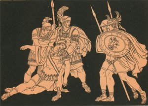 Æneas og Lausus lig