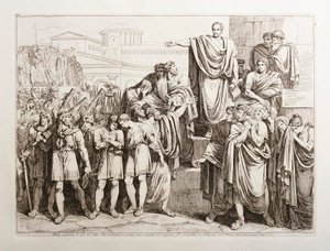 Brutus dømmer sine to sønner, Titus og Tiberius, til døden