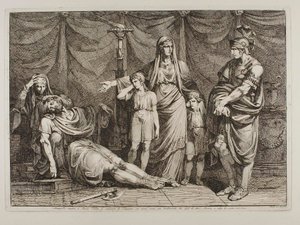 Tanaquilla viser Tarquinios lig til Servius Tullius