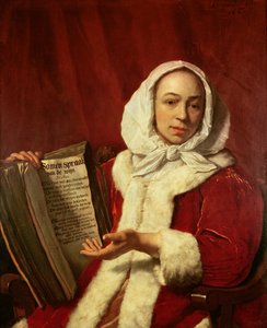 En ung kvinde fejrer vin, 1665
