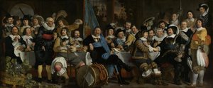 Banket for Armbrøstmændenes Guild til fejring af traktaten i Munster, 1648
