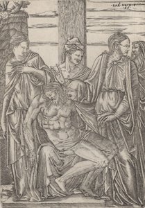 Nedstigningen fra korset, 1565. af Bartolommeo da Brescia
