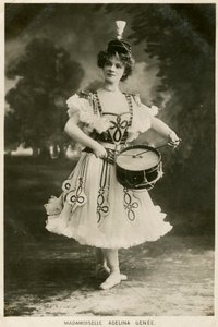 Adelina Genee, danskfødt britisk balletdanserinde, c1906.
