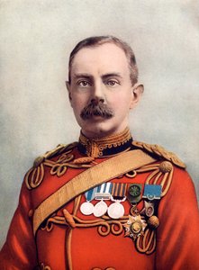 Oberstløjtnant HCO Plumer, kommanderende i Tuli, Rhodesia, 1902. af Bassano Studio