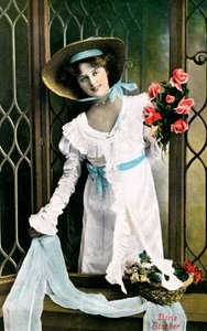 Doris Stocker, skuespillerinde, begyndelsen af det 20. århundrede.