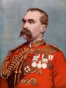 Generalløjtnant Alfred Gaselee, der kommanderede de britiske styrker i Kina, 1902.