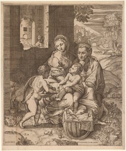 Den hellige familie (La Perla) (efter Raphael)