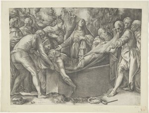 Begravelse af Battista Franco