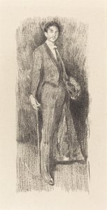 Grev Robert de Montesquiou af Beatrice Godwin Whistler after James McNeill Whislter