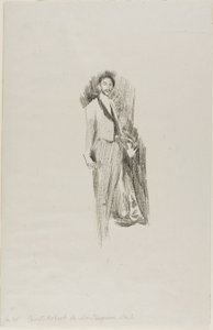 Grev Robert de Montesquiou af Beatrix Godwin Whistler