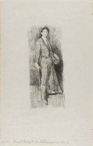 Grev Robert de Montesquiou af Beatrix Godwin Whistler