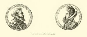 Albert VII, ærkehertug af Østrig og Isabella af Spanien, guvernører i de spanske Nederlande af Belgian School
