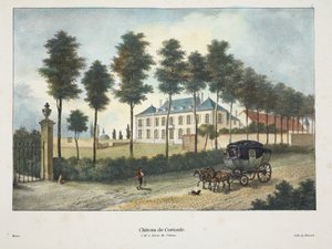 Corioule Castle, ca. 1895 (fotokrom) af Belgian School