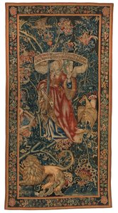 Tapestry, Sibylla Europa (en af et sæt på seks sibyller bestående af 46.134 til 45.139) kaldet 