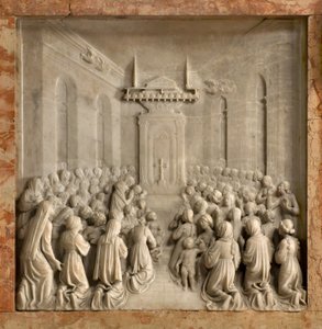 Krypten, Ark af de hellige Marcellinus og Peter Exorcist, Benedict Briosco 1506-08, Miracle of Doves