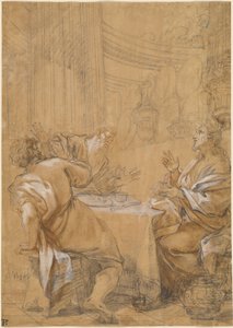 Nadveren i Emmaus af Benedetto Luti