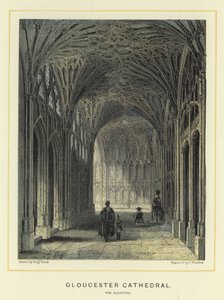 Gloucester Cathedral, klostrene af Benjamin Baud