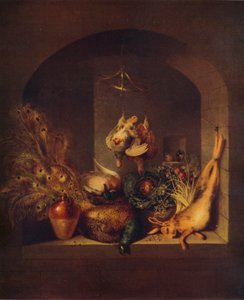 Stilleben, 1824 af Benjamin Blake