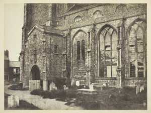 Sydsiden af Cromers kirke af Benjamin Brecknell Turner