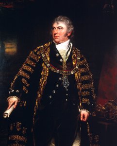 Harvey Christian Combe, overborgmester 1799 af Benjamin Burnell